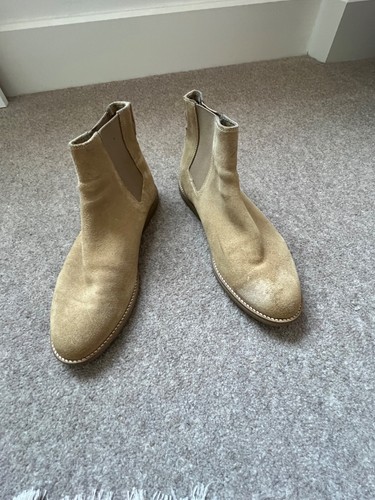 Mens zara beige - beige, boots