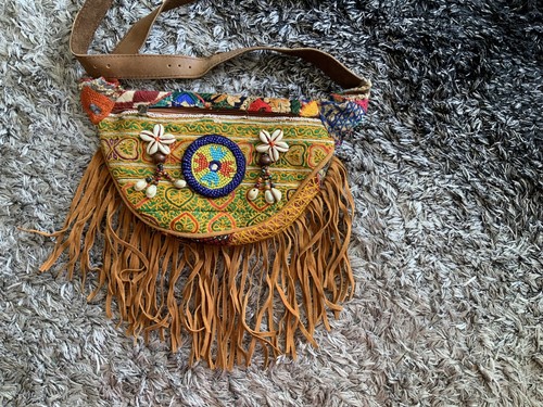 Boho fringe crossbody - boho,