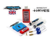 TBS Hydraulic Brakes Bleed Kit for Hayes + DOT or Mineral Fluid. 