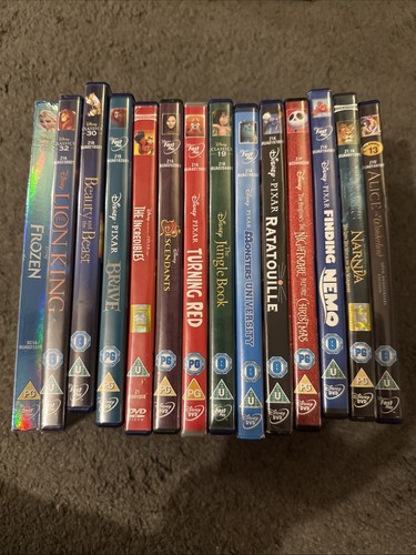 14x disney dvd - 14x, job