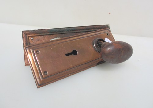 Vintage bronze door knobs - vintage,