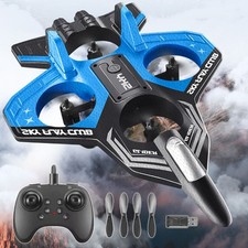 RC Plane Toy Remote Control Plane RC Aeroplane Toys,360° Flip Fighter Jet Toy