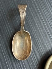 Antique Birks Sterling Silver Baby Spoon – Loop Handle – Colonial Style – Canada