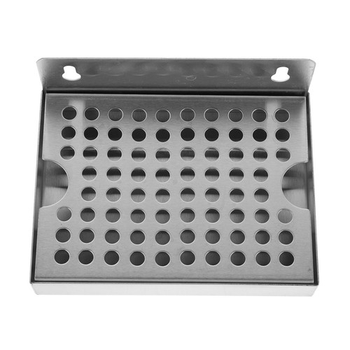 Stainless steel kegging tray - stainless,