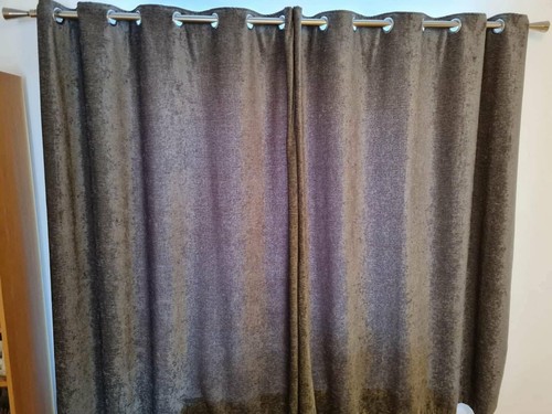 Dunelm chenille eyelet - ,