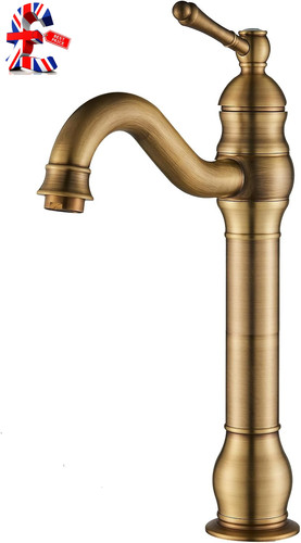 Antique brass bathroom sink - antique,