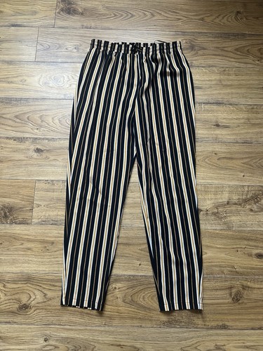 Papaya womens striped trousers - striped,