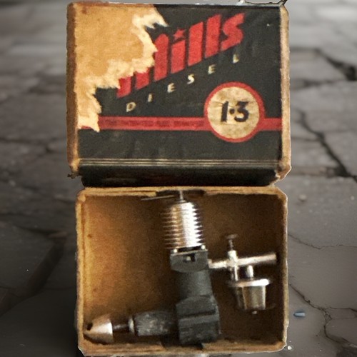 Mills 3ccm diesel stroke - mills, 1.3ccm