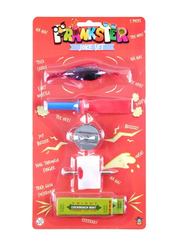 5pc prankster joke set - 5pc,