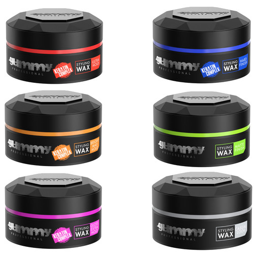 Gummy hard finish hair - gummy, wax