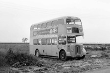 BUS NEGATIVE: LEON FINNINGLEY ex-DEVON GENERAL AEC REGENT lll PDV731
