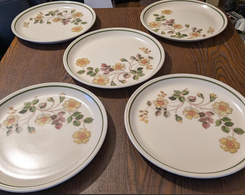 Vintage dinner plates st - vintage,