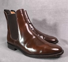 Loake mens chestnut brown