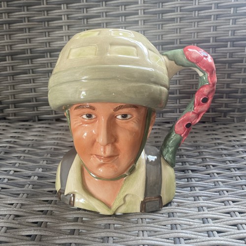Toby jug poppy military - jug-, poppy-