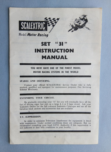 Scalextric 1966 race - scalextric,