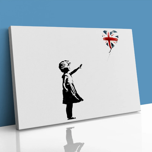 Banksy union flag - union,