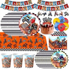 Motorcycle Birthday Decoration