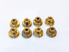 8 x Meccano 1/2 Inch Brass