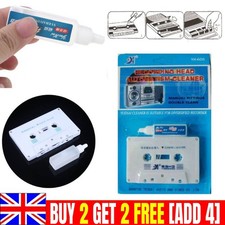 Cassette Tape for Head Cleaner & for All Audio Cassette Deck Player UK