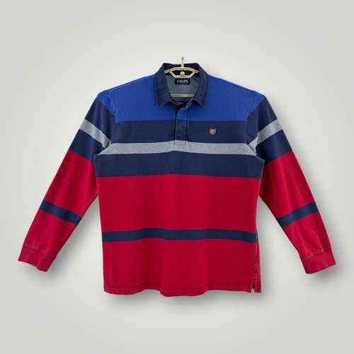 Chaps rugby polo shirt mens - mens, xl