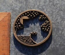 Brass Ornament Art Nouveau