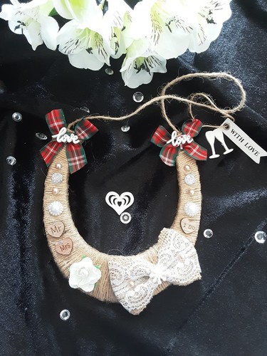 Wedding horseshoe bridal - horseshoe,