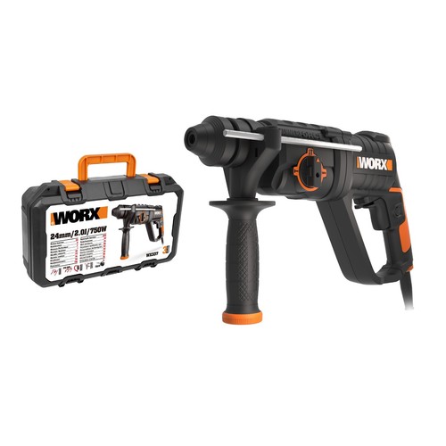 Worx wx337 750w 24mm rotary - 24mm,