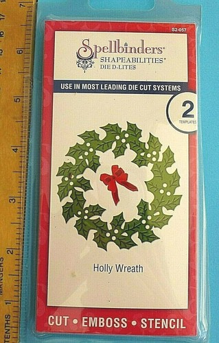 Spellbinders dies holly - dies.,