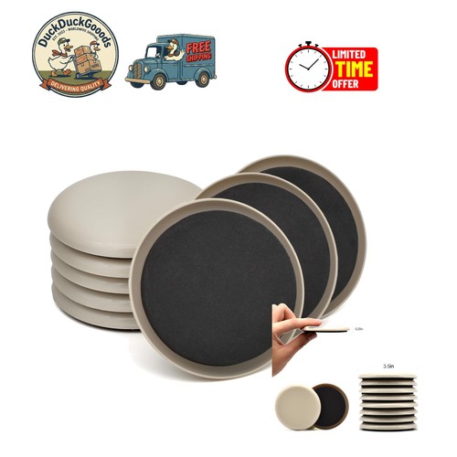 Furniture sliders for - 3.5'',
