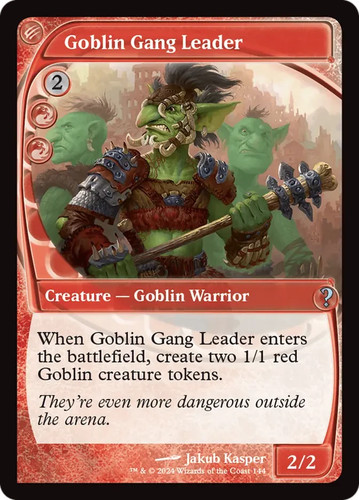 Goblin gang leader - leader, [
