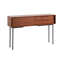 Noyeto Console Table in Walnut