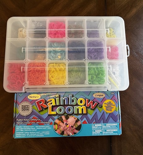 Lot rainbow loom - rainbow, w