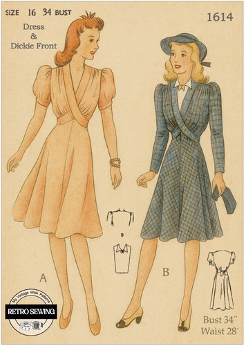 1940s wartime cross - cross-front, tea