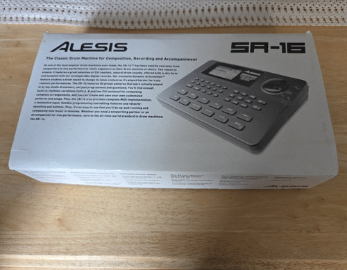 Alesis digital drum - sr-16,