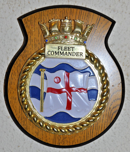 Fleet commander wall shield - fleet,