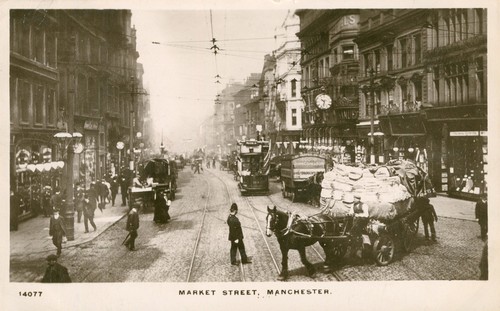 Manchester market street - manchester,