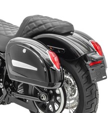 Hard saddlebags for Suzuki