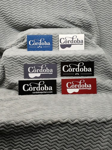 Cordoba guitars sticker - sticker, set