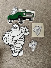 Vintage Michelin Man Land Rover 4x4  Motorsport Decals Stickers  NOS Bundle