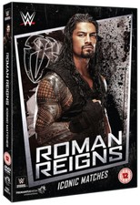 WWE: Roman Reigns - Iconic Matches DVD (2016) Roman Reigns cert 12 Amazing Value