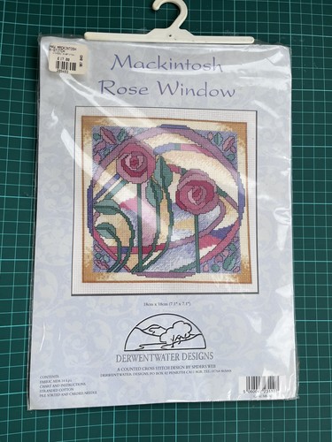 Mackintosh rose window - rose,