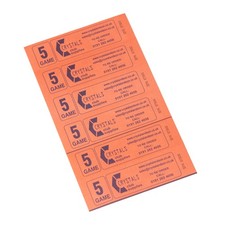 3000 5 GAME / PAGE BINGO BOOKS