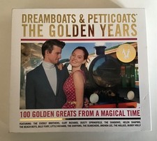4 cd box set: 50s and 60s hits ; Dreamboats and Petticoats - Golden years 