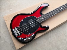 4 Strings Electric Bass Red