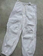 Topshop white wide leg baggy