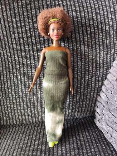Customised curvy barbie doll - customised,