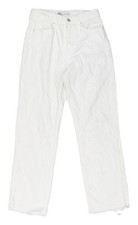 Zara Women's White Jeans Size