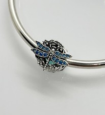 Dragonfly Flower Charm Bead