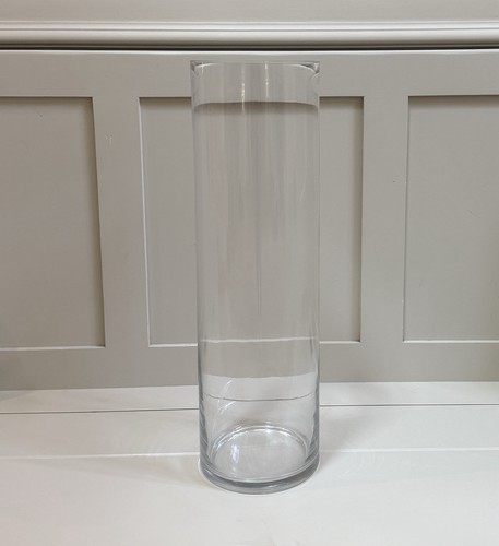 Cylinder glass vase - cylinder,