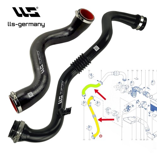 Intercooler hose for - 2x,
